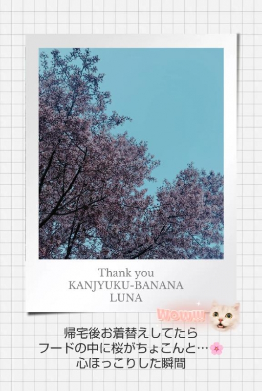 心いっぱいの感謝をこめて?