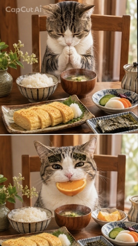 食べ物で遊んじゃいけません