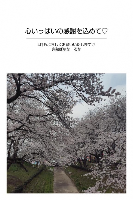 4月もよろしくお願いいたします?